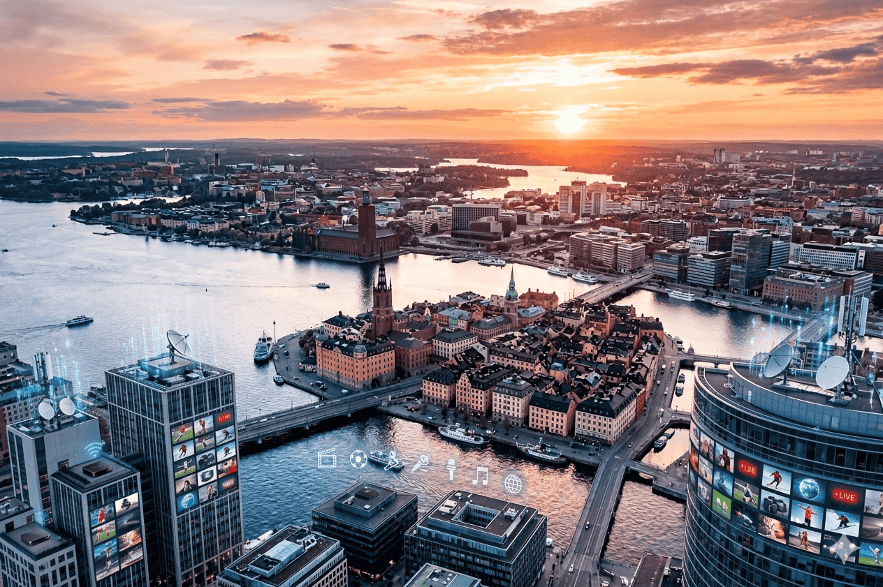 IPTV Sverige - Nordic IPTV för svenska tittare